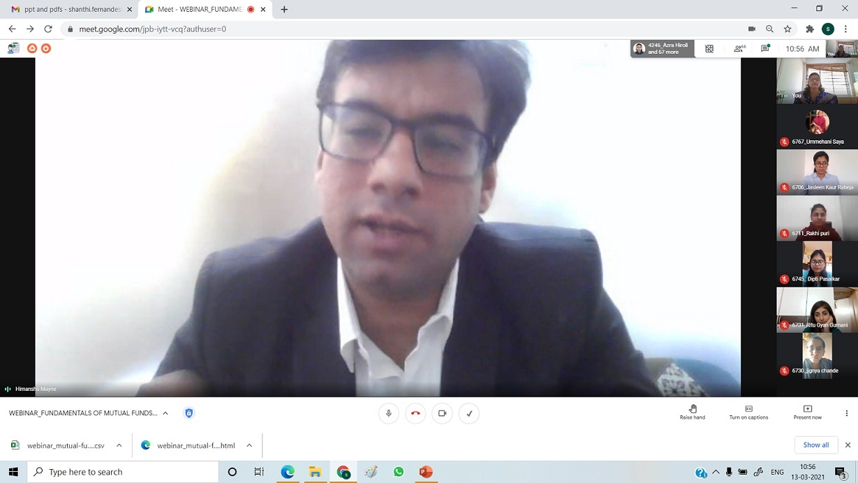 Webinar_Mutual Funds_CFP Himanshu adreesing Q&A_13.03.2021 